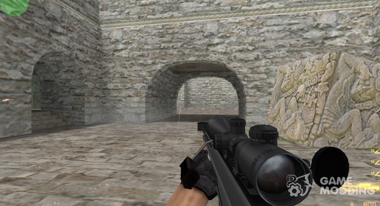 Barrett M82 на анимации MW2 для Counter Strike 1.6