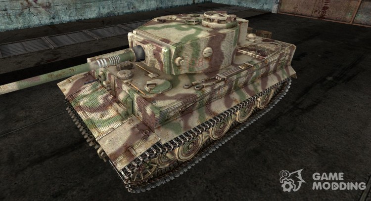 The Panzer VI Tiger 22 for World Of Tanks