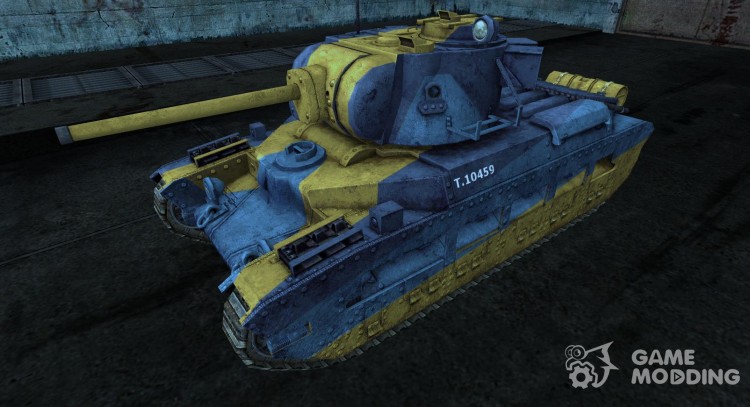 Tela de esmeril para el tanque de Matilda para World Of Tanks