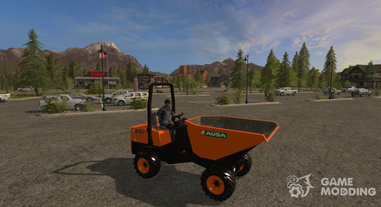 Ausa D350 AHG version 1.1 for Farming Simulator 2017