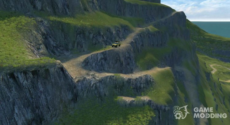 The Stairway Mountain для BeamNG.Drive