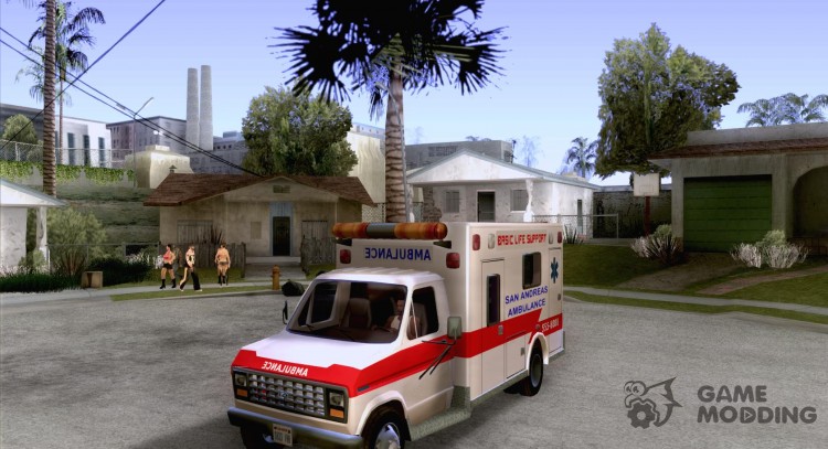 Ford Econoline Ambulance for GTA San Andreas