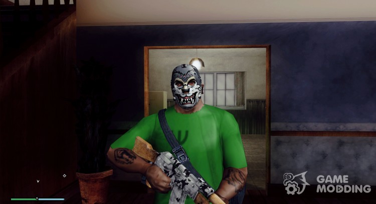 La máscara de lobo para GTA San Andreas