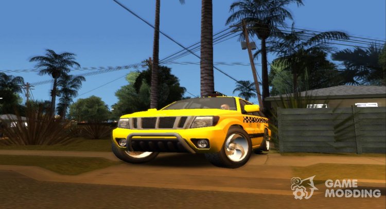 GTA V Canis Seminole Taxi (Saints Row Style) V2 for GTA San Andreas
