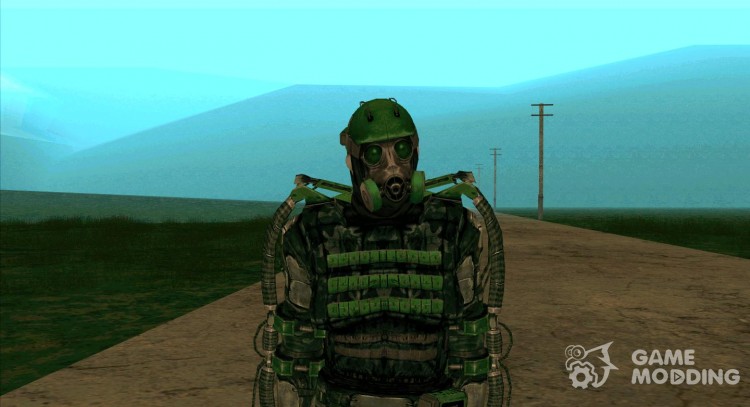 El fantasma (el mercenario) de S. T. A. L. K. E. R. para GTA San Andreas
