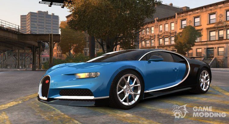 2017 Bugatti Chiron for GTA 4