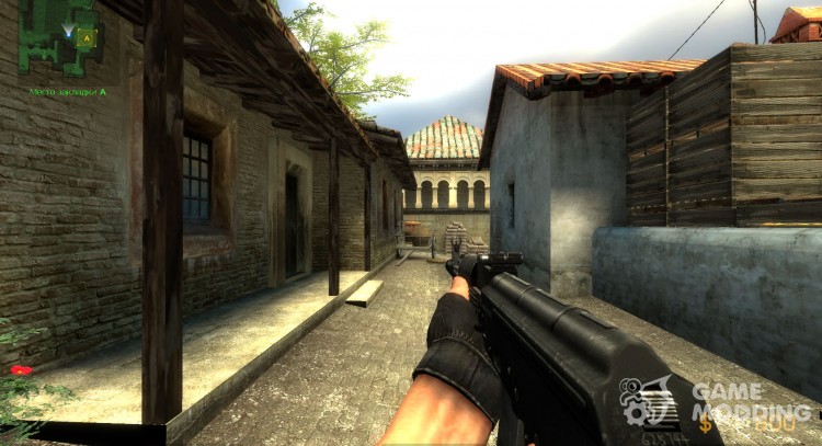 Exe´s Ak47 on Teh Snake textures for Counter-Strike Source