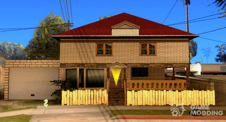 Modern home Cj V 1.0 for GTA San Andreas