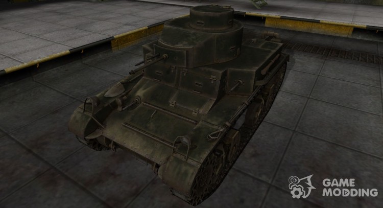 La piel de américa del tanque M2 Light Tank para World Of Tanks