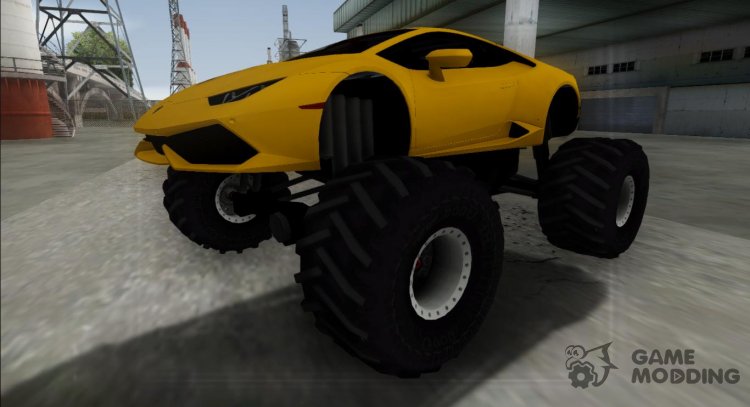 2014 Lamborghini Huracan Monster Truck for GTA San Andreas