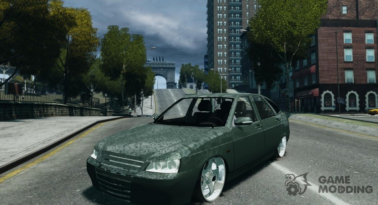 Lada Priora хэтчбек бета для GTA 4