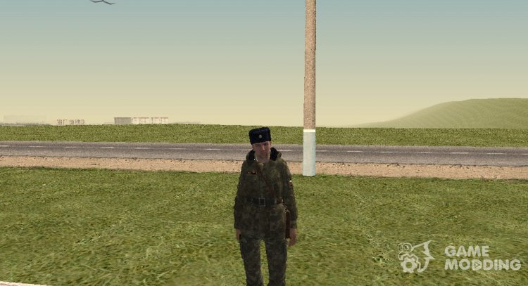Officer of motorized rifle troops for GTA San Andreas