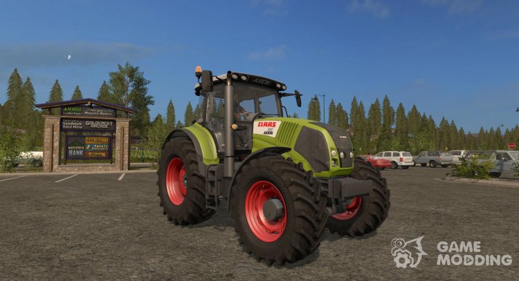 Claas Axion 800 для Farming Simulator 2017