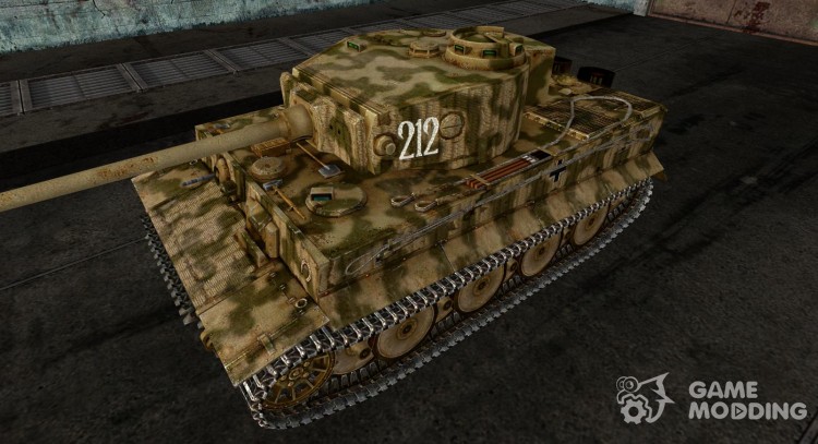 The Panzer VI Tiger 2 for World Of Tanks