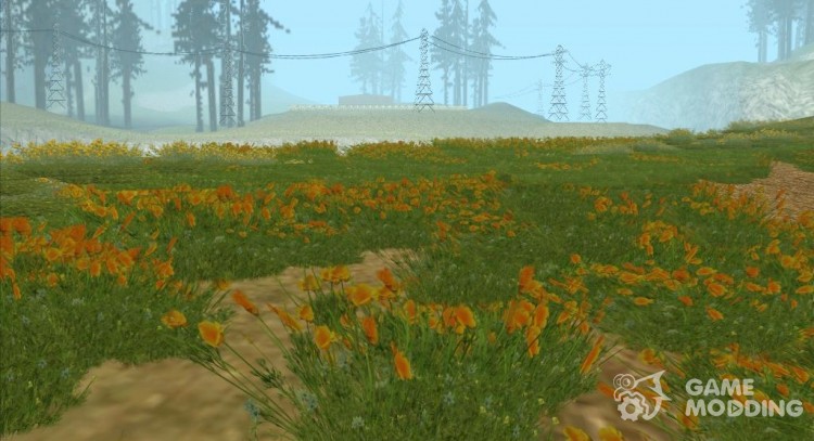 Dream Grass (Low PC) для GTA San Andreas