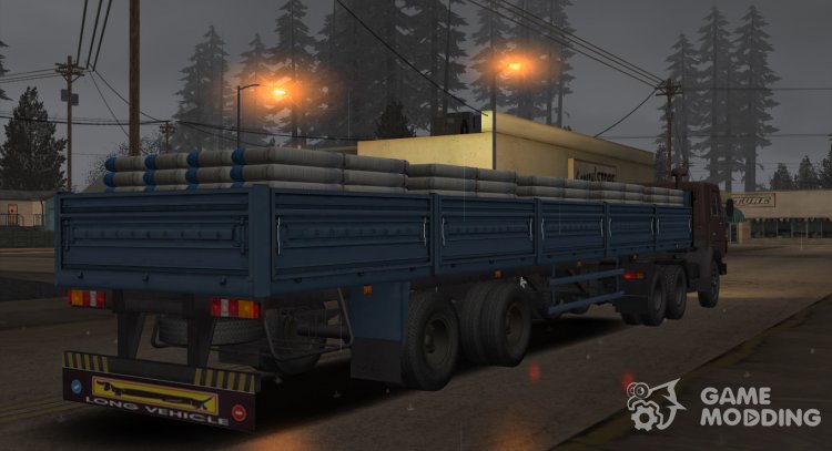 Semi-trailer MAZ-933001 for GTA San Andreas