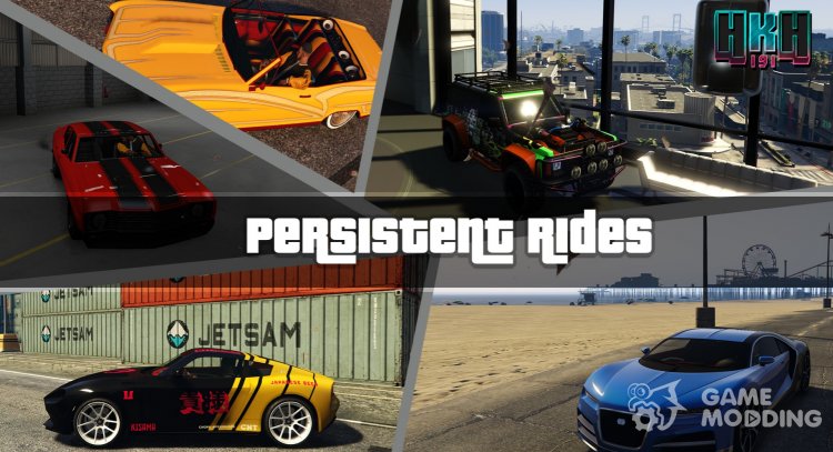 Persistent Rides 2.0 (Performance Fix) for GTA 5