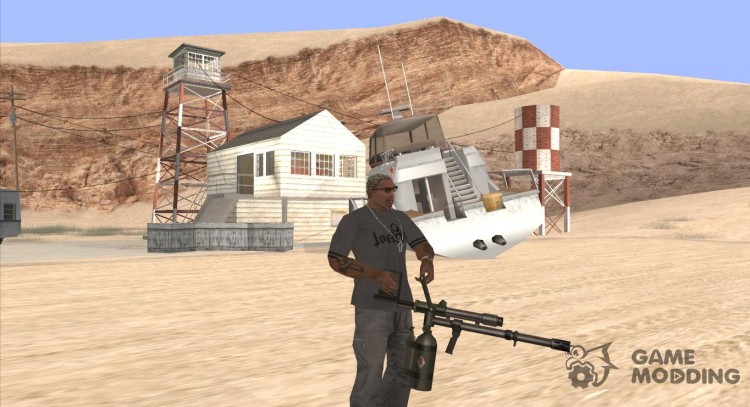 Огнемет HD для GTA San Andreas