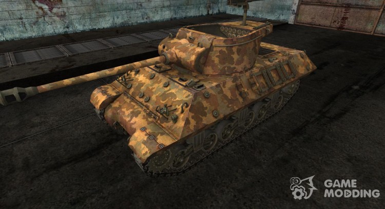 Skin to M36 Slugger No. 15 for World Of Tanks