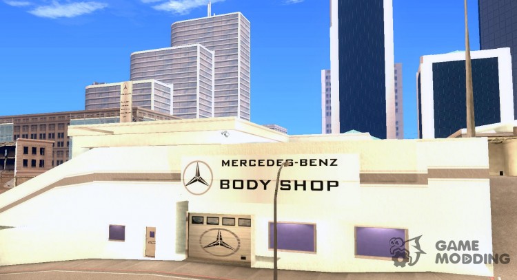 Mercedes Showroom v.1.0(el autocentro) para GTA San Andreas