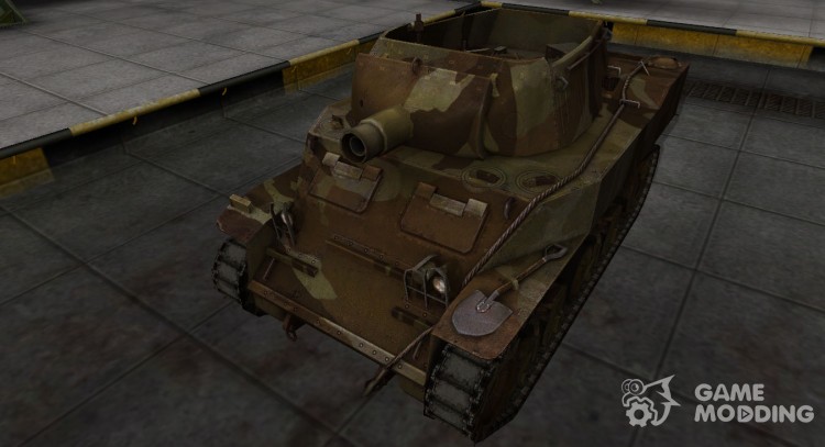 Americano tanque M8A1 para World Of Tanks