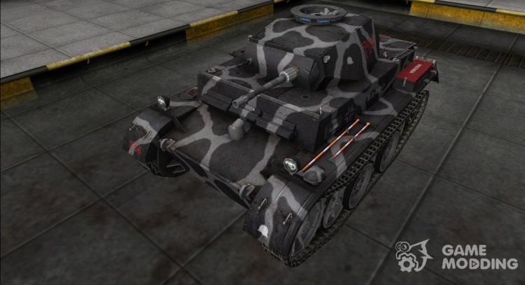 The skin for the Panzer II 240 G for World Of Tanks