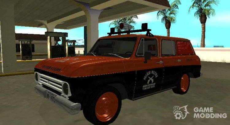 Chevrolet Veraneio 1973 Rádio Patrulha do Rio-де-Жанейро для GTA San Andreas