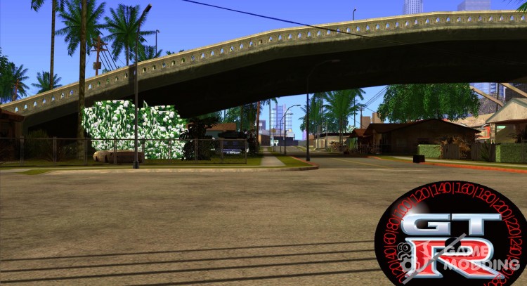Спидометр GT-R для GTA San Andreas