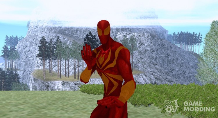 Spider man stark armor para GTA San Andreas