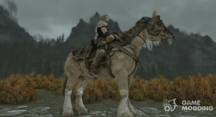 Summon New Armored Horses for TES V: Skyrim