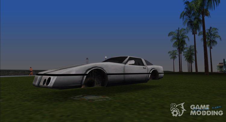 Invisible wheels for GTA Vice City