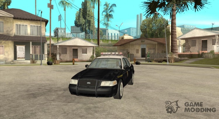 Ford Crown Victoria Wyoming Police for GTA San Andreas