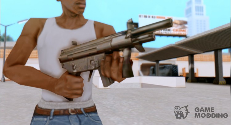 MP5K из LCS для GTA San Andreas