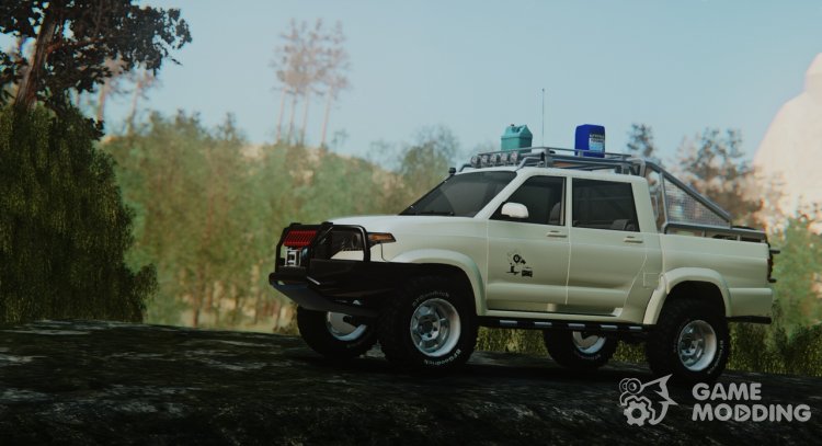 UAZ Patriot Pickup 4x4 for GTA San Andreas