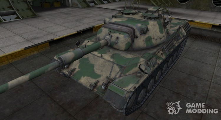 Skin for German tank Leopard 1 for World Of Tanks
