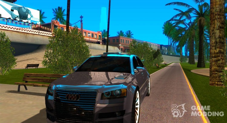 Audi A8 Tuned for GTA San Andreas