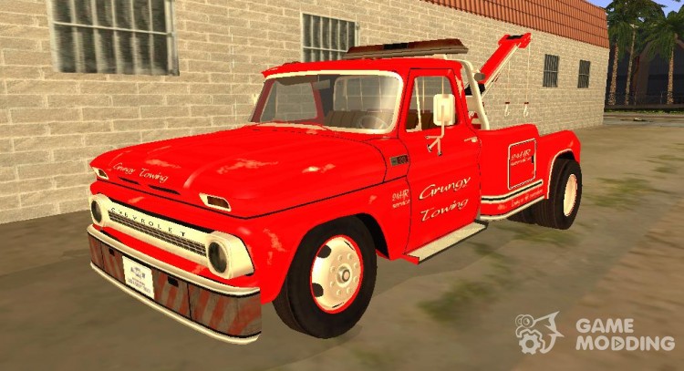 Chevrolet C20 Towtruck 1966 1.01 for GTA San Andreas