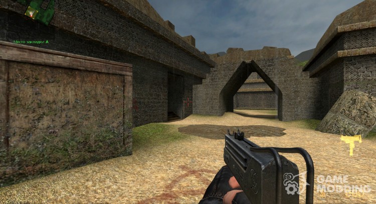 Millenias MAC 10 on dif anims. for Counter-Strike Source