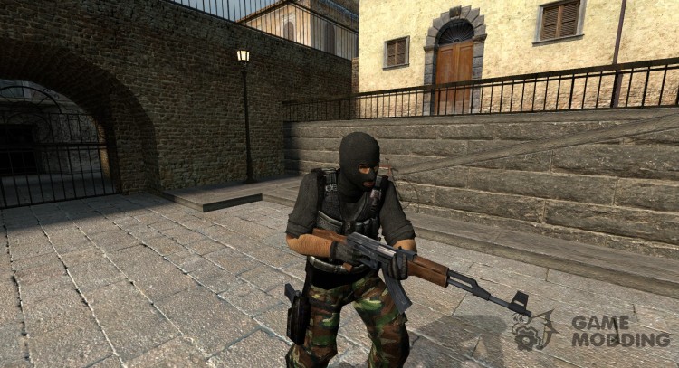 Элитный камуфляж террористических V2 для Counter-Strike Source
