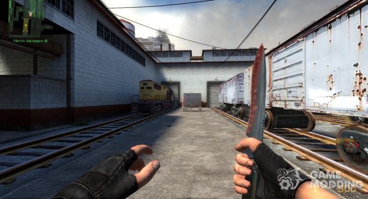 Nijobes Bloody Knife for Counter-Strike Source