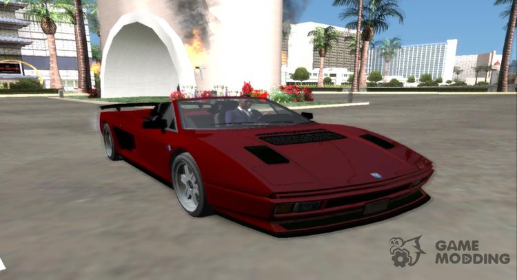 GTA V Grotti Cheetah Classic Spyder para GTA San Andreas