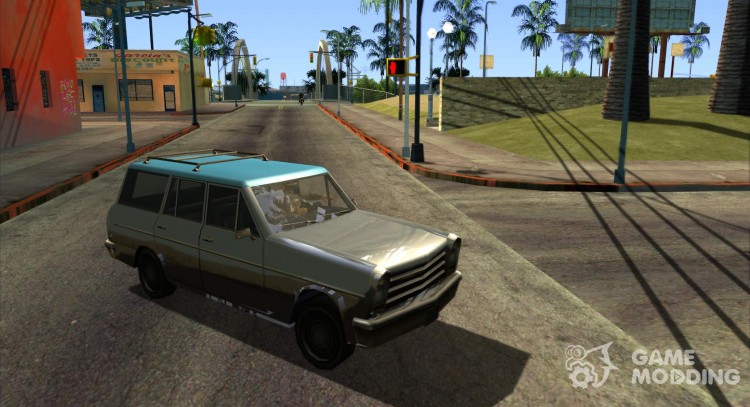 Normal driver on the track for GTA San Andreas