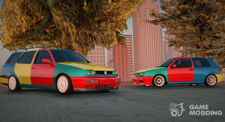 Volkswagen Golf MK3 Variant Edición Arlequín 1998 para GTA San Andreas