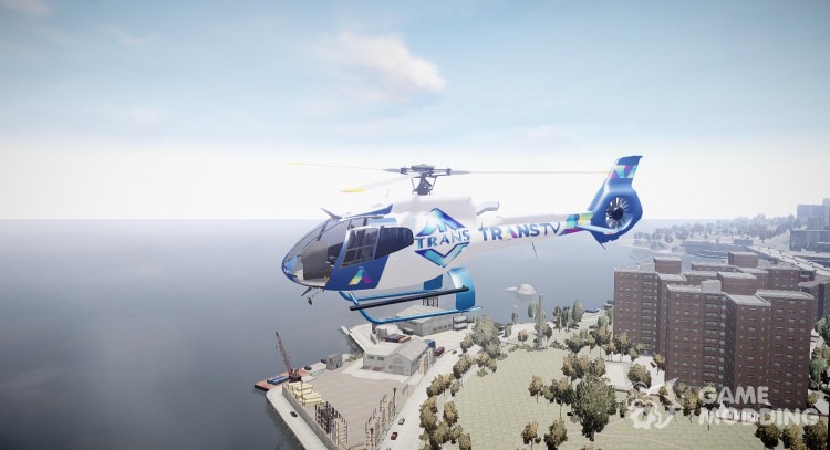 Eurocopter EC130 B4 TRANS TV for GTA 4