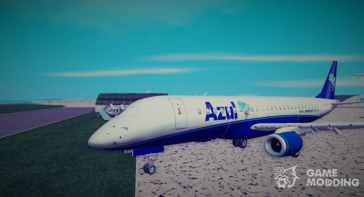 Embraer ERJ-190 Azul Brazilian Airlines (PR-ZUL) для GTA 3