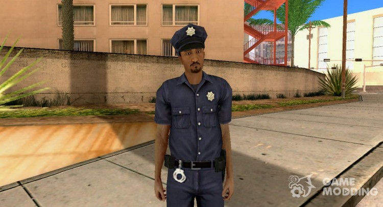 La policía para GTA San Andreas