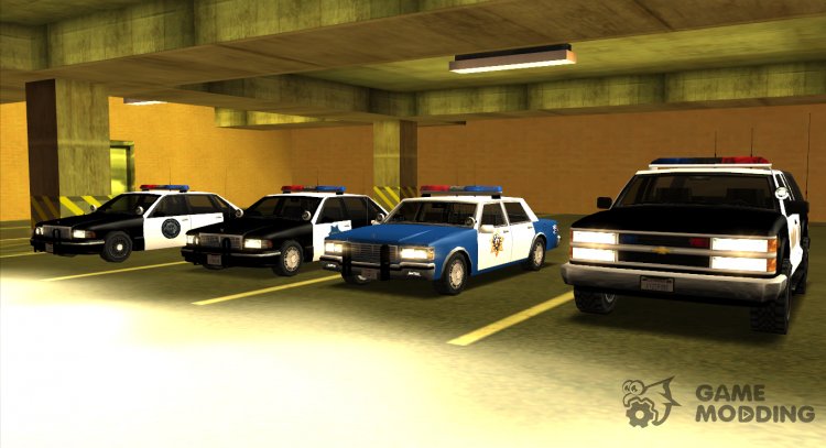 Police Car Pack Sa Style for GTA San Andreas
