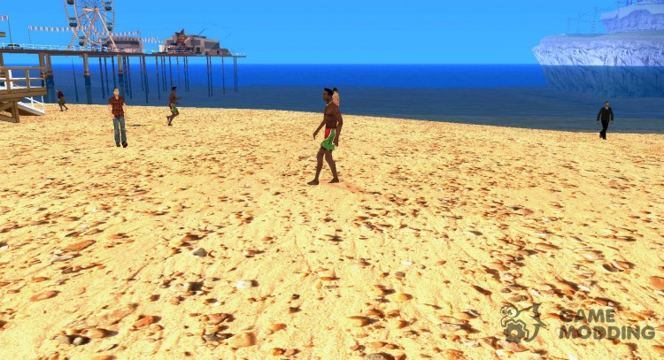 HQ Пляжи v2.0 для GTA San Andreas