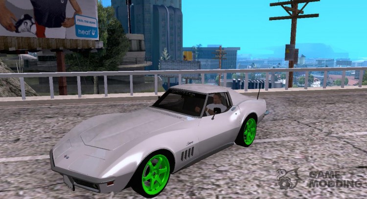 Chevrolet Corvette Stingray Monster Energy для GTA San Andreas
