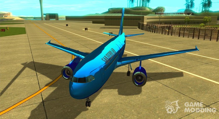 El Airbus A-310, S7 SanFierroAir para GTA San Andreas